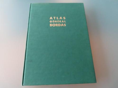 Atlas Général Bordas / La France – Le Monde , Pierre Serryn,, Boeken, Atlassen en Landkaarten, Zo goed als nieuw, Overige atlassen