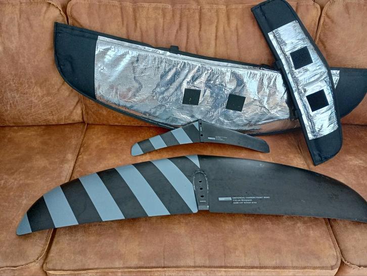 Foil 2400 cm2 en stabilizer ideaal om snel op foil te komen, Sport en Fitness, Overige Sport en Fitness, Gebruikt, Ophalen of Verzenden