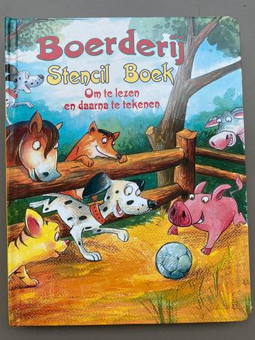 Boerderij dieren Stencil boek beschikbaar voor biedingen