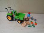 Playmobil Tractor met laadbak – 3074, Ensemble complet, Utilisé, Enlèvement ou Envoi