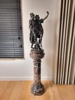 Bronzen beeld Auguste Moreau, Antiek en Kunst, Ophalen, Brons