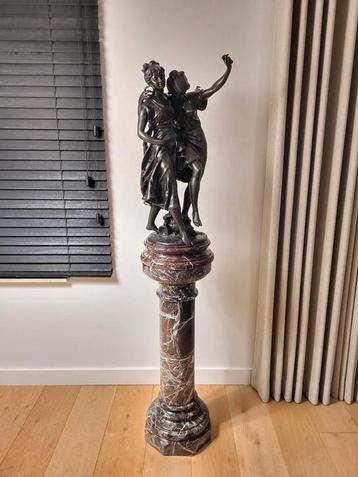 Bronzen beeld Auguste Moreau beschikbaar voor biedingen