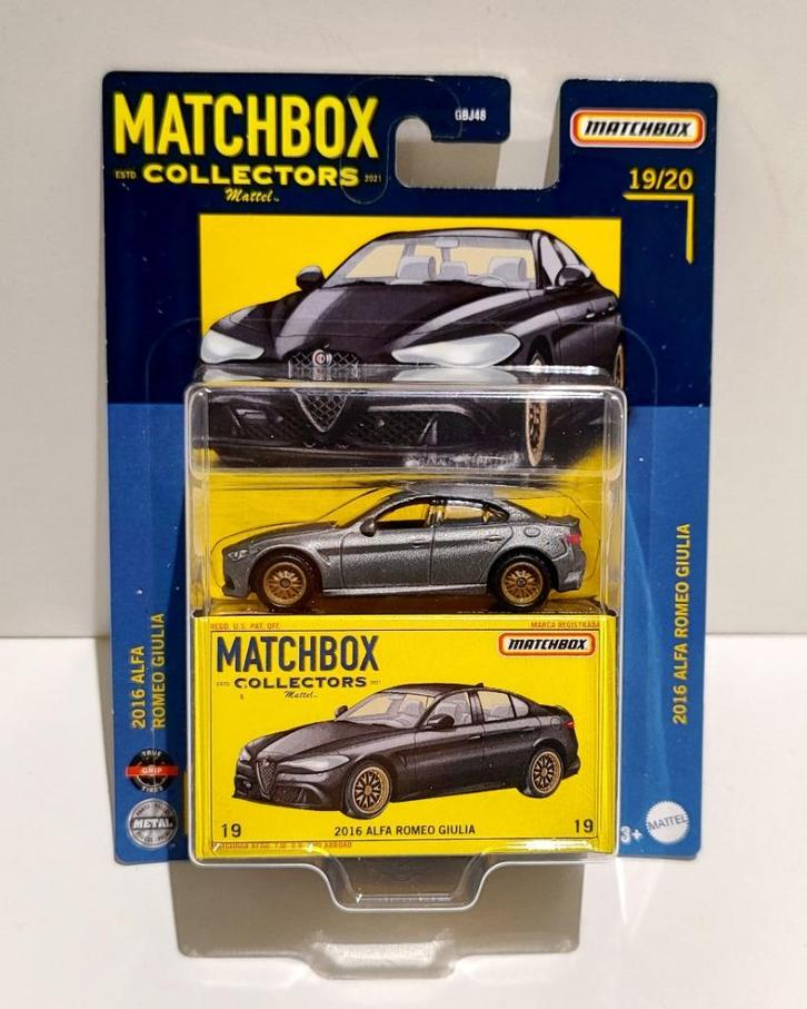 Matchbox Collectors 2016 Alfa Romeo Giulia (2021), Hobby en Vrije tijd, Modelauto's | Overige schalen, Ophalen of Verzenden