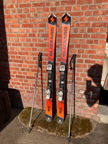 Ski’s (140cm) voor kinderen, Sport en Fitness, Skiën en Langlaufen, Ophalen, Ski, Stokken