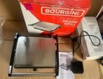 Bourgini Classic Panini Grill Plus gril machine à sandwich, Electroménager, Grils de contact, Comme neuf, Enlèvement ou Envoi