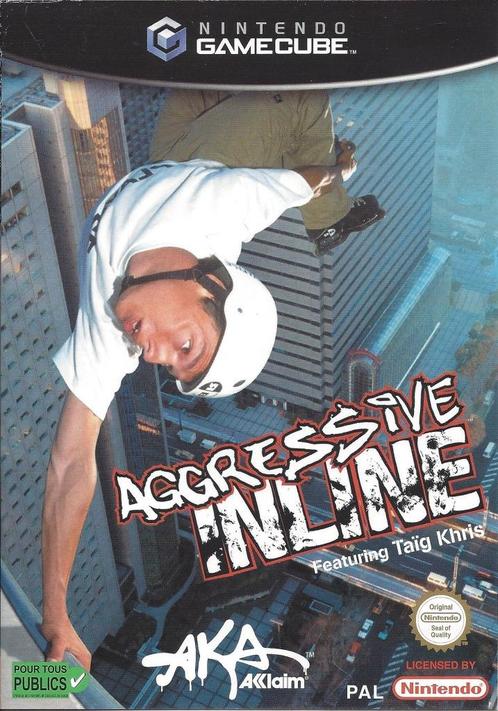 Aggressive Inline, Consoles de jeu & Jeux vidéo, Jeux | Nintendo GameCube, Utilisé, Sport, 1 joueur, Enlèvement ou Envoi