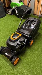 Benzine grasmaaier, Tuin en Terras, Ophalen, Gebruikt, Benzine-grasmaaier, Opvangbak
