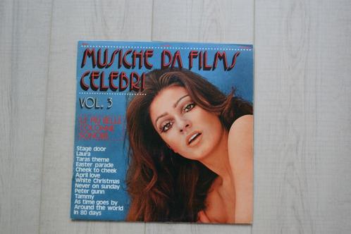 LP filmmuziek vol 3, Musiche da films celebri, Cd's en Dvd's, Vinyl | Filmmuziek en Soundtracks, Zo goed als nieuw, Ophalen of Verzenden