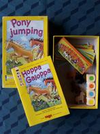 Haba kinderspel Pony jumping, 2-4 spelers, 4+, prima staat, Comme neuf, HABA, Enlèvement ou Envoi