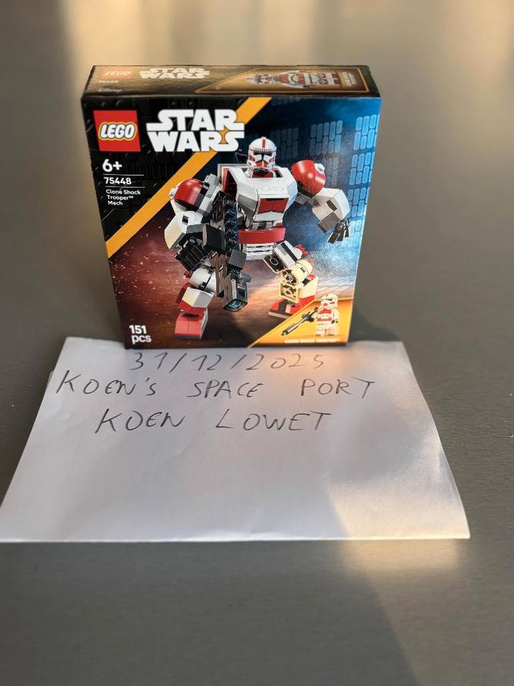 Lego Star Wars 75448 Shock Trooper Mecha, Kinderen en Baby's, Speelgoed | Duplo en Lego, Nieuw, Lego, Complete set, Ophalen of Verzenden