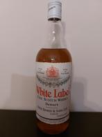 Vintage whisky Dewar's White label bottled 5 februari 1974, Verzamelen, Ophalen of Verzenden, Nieuw, Overige gebieden, Overige typen