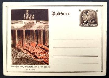 Postkaart Deutschland über alles! 30.1.1933