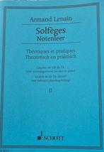 Solfèges - Armand Lenain, Livres, Musique, Comme neuf, Enlèvement ou Envoi