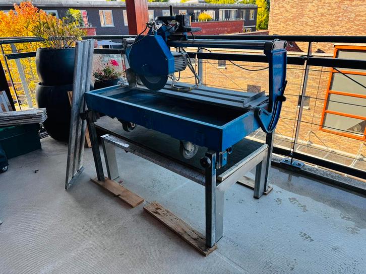 Tegel tafel zaagmachine, Doe-het-zelf en Bouw, Tegels, Zo goed als nieuw, Ophalen