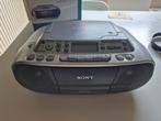 Sony cd radio + cassete recorder nieuw, Ophalen of Verzenden, Zo goed als nieuw, Radio