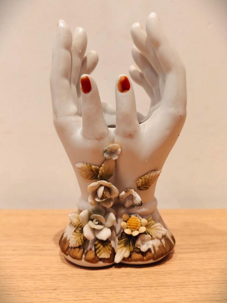 Ancien solif shabby chic vintage, Collections, Statues & Figurines, Comme neuf, Enlèvement ou Envoi