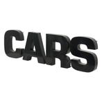 Grote Metalen Letters Cars Zwart Gelakt Reclame Mancave, Reclamebord, Gebruikt, Ophalen of Verzenden, Nvt