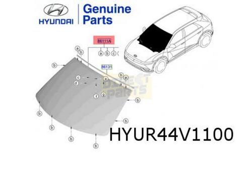 Hyundai Ioniq 5 (10/21-) voorruit Origineel! 86111GI100, Auto-onderdelen, Ruiten en Toebehoren, Hyundai, Nieuw, Ophalen of Verzenden