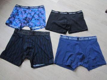 boxershorts  blauwe maat L zwarte - zwart/blauw gestreept XL