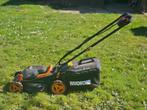tondeuse électrique sans fil -batteries 40V, Tuin en Terras, Grasmaaiers, Ophalen, Cirkelmaaier, Gebruikt, Worx