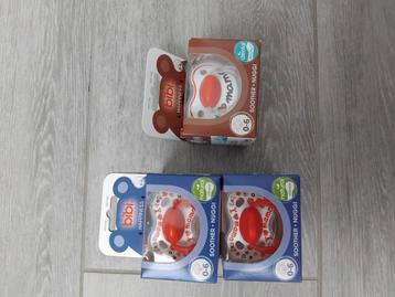 Fopspenen bibi 0-6 maand beschikbaar voor biedingen