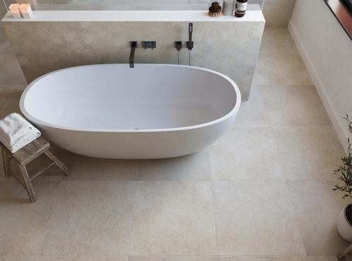 vloer- en wandtegel Roca Limestone Arena 60x60cm, Doe-het-zelf en Bouw, Tegels, Nieuw, Ophalen