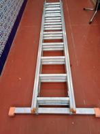 ALUMINIUM LADDER MET 3 ELEMENTEN, Doe-het-zelf en Bouw, Ladders en Trappen, Ophalen, Gebruikt, Ladder