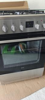 Amica gas fornuis, Ophalen, Hete lucht, 4 kookzones, Zo goed als nieuw