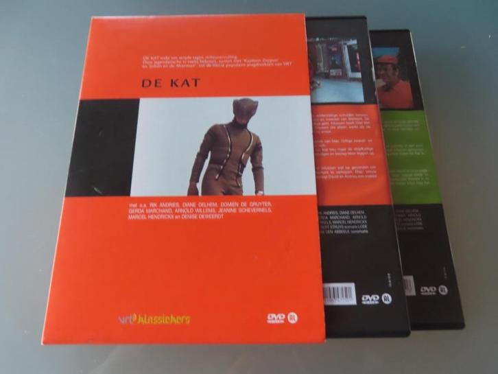 NIEUWSTAAT : De Kat  - DVD box (volledige serie) Taal : Nede, Cd's en Dvd's, Dvd's | Nederlandstalig, Zo goed als nieuw, Tv fictie