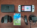 Nintendo Switch pack + Zelda breath of the wild, Ophalen of Verzenden, Zo goed als nieuw