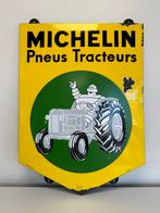 Michelin emaille reclamebord, Ophalen of Verzenden, Gebruikt, Reclamebord