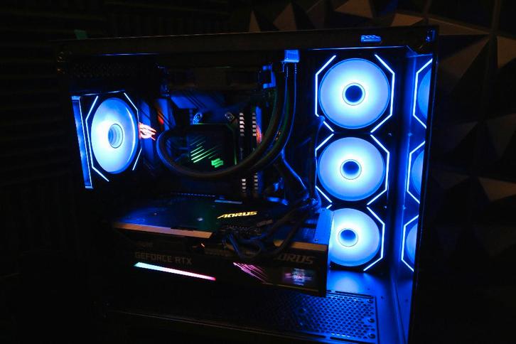 Gaming PC - HIGH END, Computers en Software, Desktop Pc's, Zo goed als nieuw, 4 Ghz of meer, SSD, 16 GB, Met videokaart, Gaming