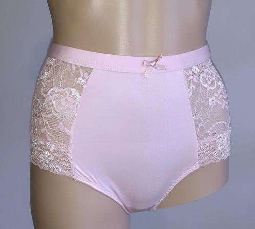 slip hoge taille roze met kant en strik Hunkemöller S of 36, Vêtements | Femmes, Sous-vêtements & Lingerie, Slip, Rose, Envoi