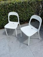 Ikea Urban stoelen te koop, Kunststof, Gebruikt, Wit, Ophalen