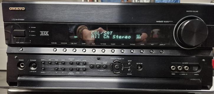 ONKYO TX-NR807 versterker, Audio, Tv en Foto, Versterkers en Ontvangers, Zo goed als nieuw, 120 watt of meer, Onkyo, Ophalen