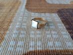 Vergulde vintage antieke zegelringjuwelen, Handtassen en Accessoires, Ringen, Nieuw, Ophalen of Verzenden, Dame of Heer, Goud
