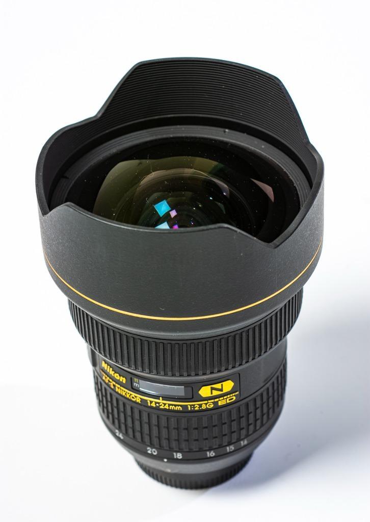 Nikkor AFS 14 - 24 mm f/2.8, Audio, Tv en Foto, Foto | Lenzen en Objectieven, Zo goed als nieuw, Groothoeklens, Zoom, Ophalen