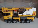 Bruder 3571 Vrachtwagen Scania 560R Liebherr kraan met truck, Ophalen, Zo goed als nieuw