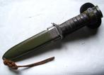 Couteau poignard US M3 marquage lame Utica, Verzamelen, Verzenden, Landmacht, Mes of Dolk