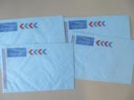 4x Enveloppen Air Mail paper Concorde vliegtuig, Verzamelen, Verzenden, Zo goed als nieuw, Kaart, Foto of Prent