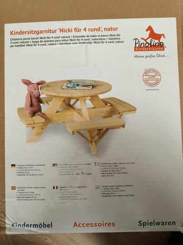 Pinolino Nicki Tuinmeubelset kinder picknicktafel beschikbaar voor biedingen