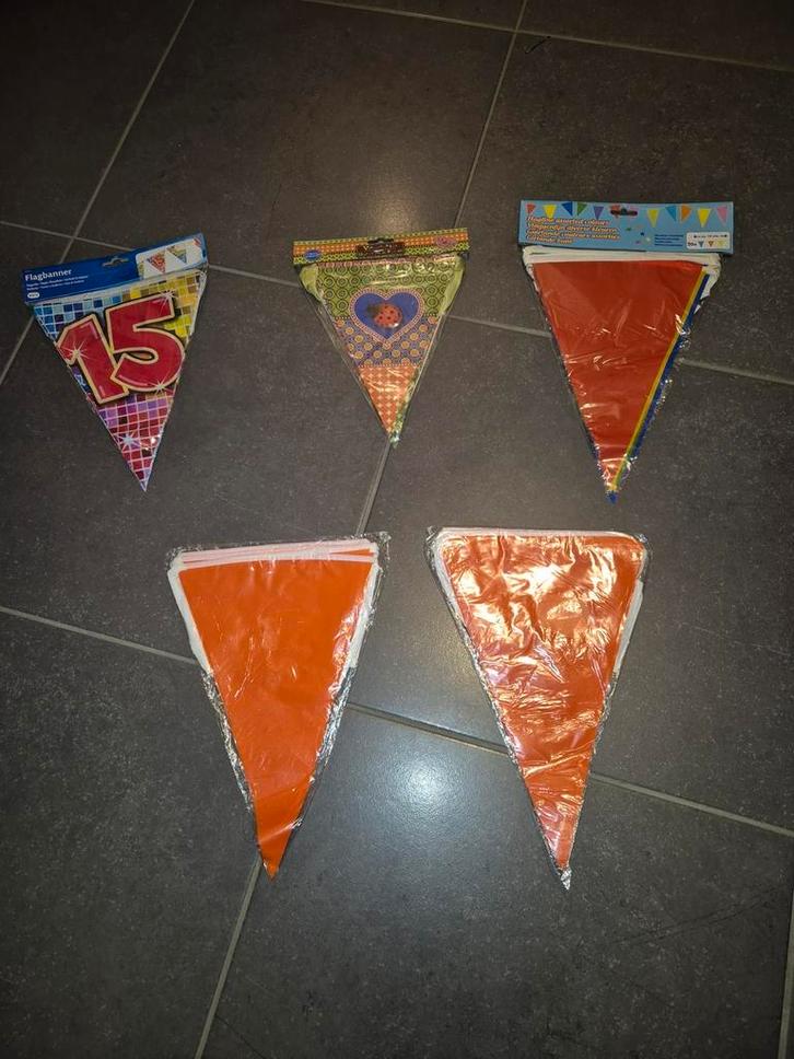 diverse vlaggenlijnen - nieuw, Diversen, Vlaggen en Wimpels, Nieuw, Ophalen