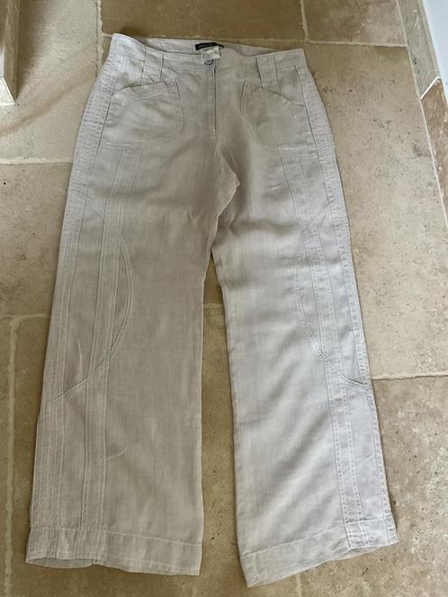 Pantalon Marc Cain pour femme, taille XL, lin, Vêtements | Femmes, Culottes & Pantalons, Taille 46/48 (XL) ou plus grande, Beige