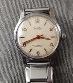 Prachtig Gunther horloge 1960. 17 Rubis., Overige merken, Staal, Met bandje, Polshorloge