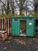 container (aan herstelling toe), Enlèvement