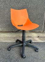 Chaises de bureau orange, Shell, Angelo Pinaffo, Enlèvement, Utilisé