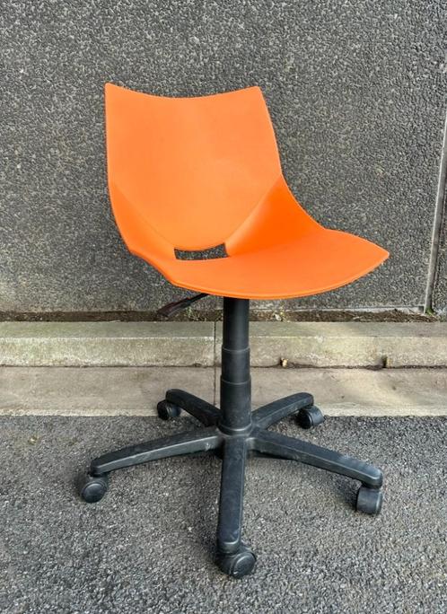 Bureaustoelen, oranje, Shell, Angelo Pinaffo, Diversen, Bureau-accessoires, Gebruikt, Ophalen