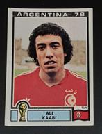 Panini - World Cup Argentina 78 - Ali Kaabi #158, Collections, Comme neuf, Affiche, Image ou Autocollant, Enlèvement ou Envoi