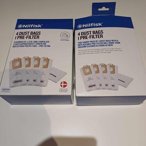 Nilfisk 6 stofzuigerzakken +filter nieuw wp =24 euro, Elektronische apparatuur, Stofzuigers, Nieuw, Stofzuiger, Ophalen