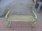banc balançoire - Métal - balancelle romantique , blanc, Jardin & Terrasse, Bancs de jardin, Enlèvement, Neuf, Métal, Balançoire